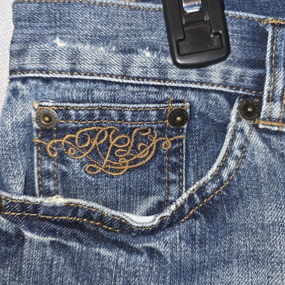 Lauren Jeans Co. Ralph Lauren Jeans Women's 6 Patchwork Boho Embroidered Velvet - Picture 7 of 16